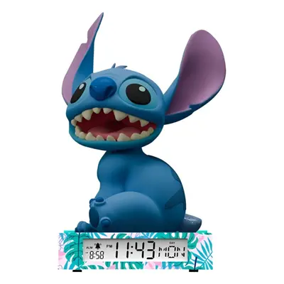 Disney Lilo és Stitch, A csillagkutya Smile 3D éjszakai lámpa és ébresztőóra