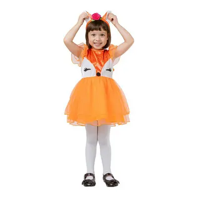 Róka Orange jelmez 92/104 cm