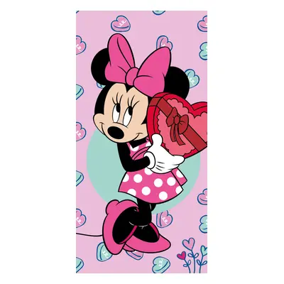 Disney Minnie Sweets fürdőlepedő, strand törölköző 70x140cm