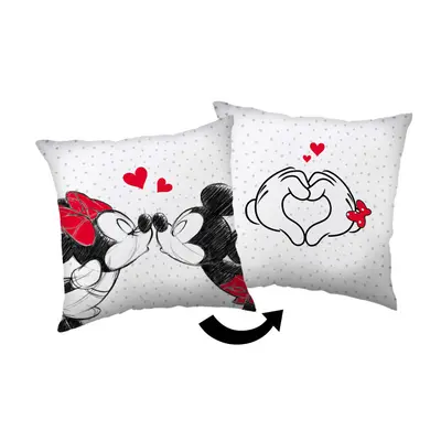 Disney Minnie, Mickey Love párna, díszpárna 40*40 cm