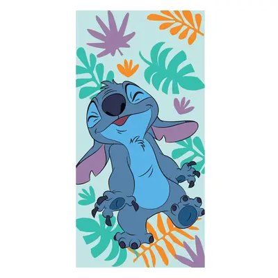 Disney Lilo és Stitch, A csillagkutya Fun fürdőlepedő, strand törölköző 70x140cm