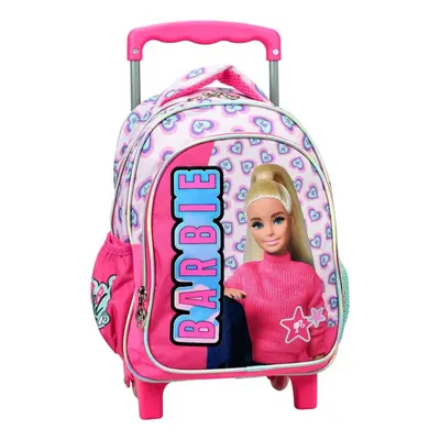 Barbie Love gurulós ovis hátizsák, táska 30 cm