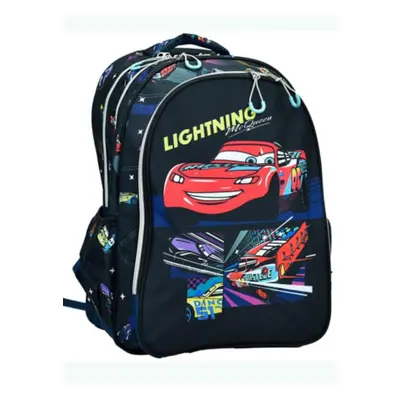 Disney Verdák Lightning iskolatáska, táska 46 cm - ÚJ