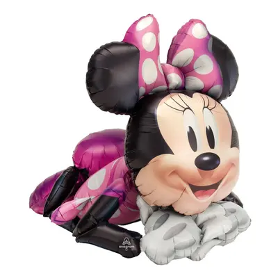 Disney Minnie AirWalker sétáló fólia lufi 88 cm