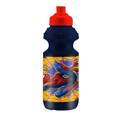 Pókember Web-Slinger műanyag kulacs, sportpalack 350 ml