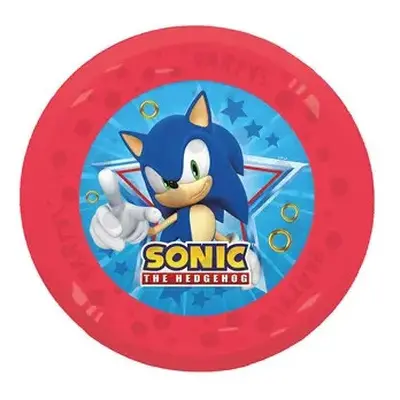 Sonic a sündisznó Sega micro prémium műanyag lapostányér 21 cm