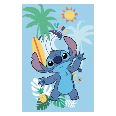 Disney Lilo és Stitch, A csillagkutya Summer polár takaró 100x150cm