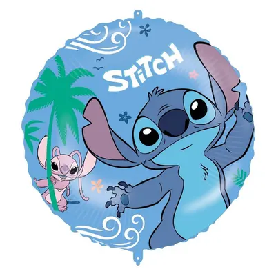 Disney Lilo és Stitch, A csillagkutya Angel fólia lufi 46 cm