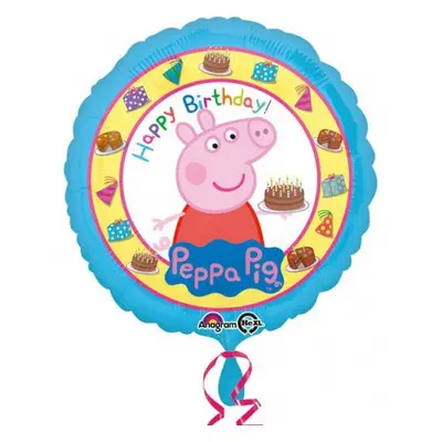 Peppa malac Cake fólia lufi 43 cm