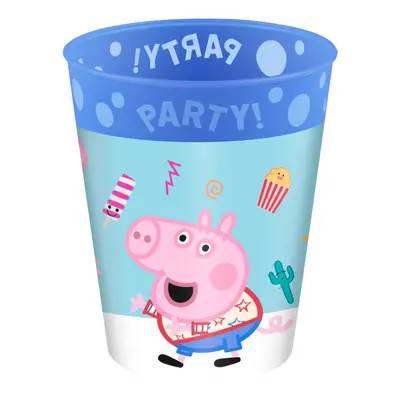 Peppa malac Messy Play micro prémium műanyag pohár 250 ml