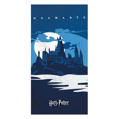 Harry Potter Hogwarts fürdőlepedő, strand törölköző 70x140cm (Fast Dry)