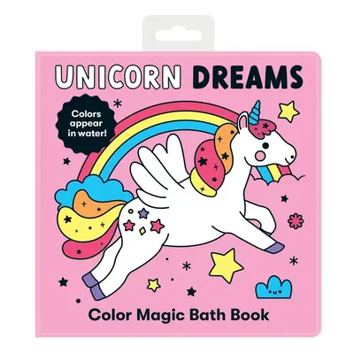 Unicorn Dreams színes varázslatos fürdőkönyv Mudpuppy