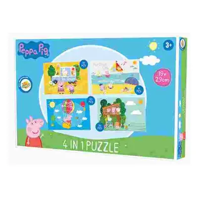 Peppa malac puzzle 4 az 1ben