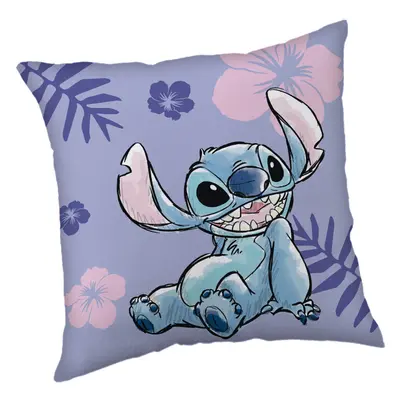 Disney Lilo és Stitch, A csillagkutya Ohana párnahuzat 40x40 cm Velúr