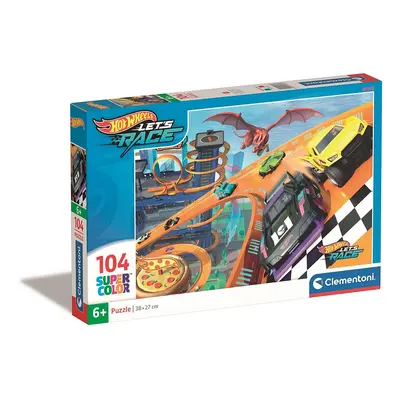 Hot Wheels Ultimate Dragon 104 db-os puzzle Clementoni