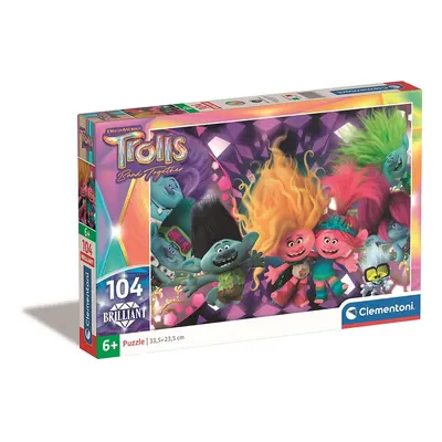 Trollok Party 104 db-os Brilliant puzzle Clementoni