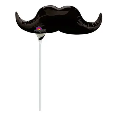 Mustache, Bajusz Mini Fólia lufi