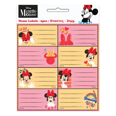 Disney Minnie Wink füzetcímke 16 db-os - ÚJ