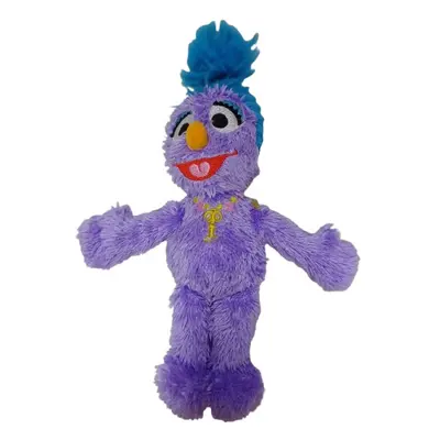 27 cm-es lila szőrmés plüss figura - Sesame Street - Szezám utca