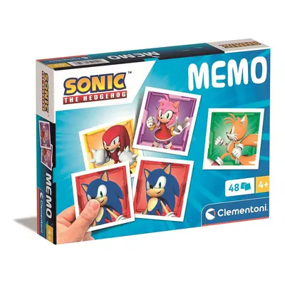 Sonic a sündisznó Characters memóriajáték 48 db-os Clementoni