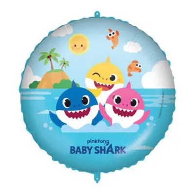 Baby Shark Fun in the Sun fólia lufi 46 cm