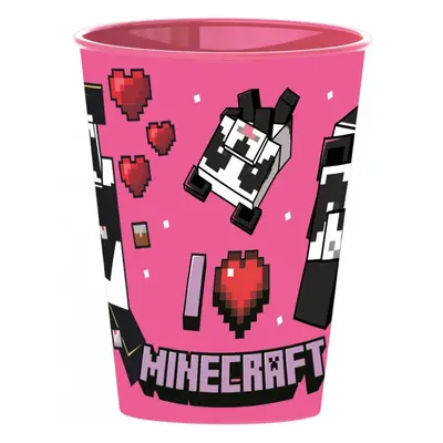 Minecraft műanyag pohár 260 ml