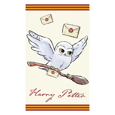 Harry Potter Hedwig kéztörlő arctörlő, törölköző 30x50cm