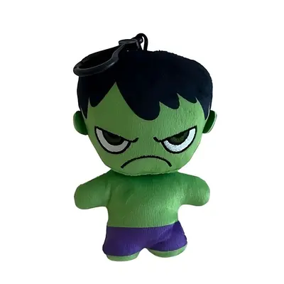 Bosszúállók Hulk 2D plüss figura akasztóval 13 cm