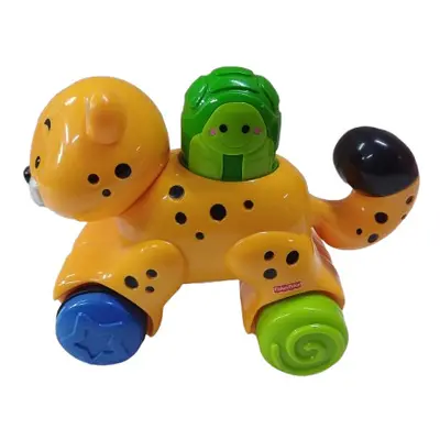 Műanyag gurulós tigris -Fisher Price