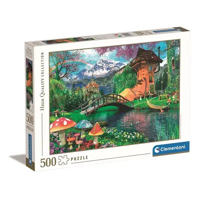 Mesebeli ház Old Shoe House 500 db-os puzzle Clementoni