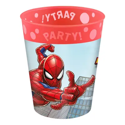 Pókember Crime Fighter micro prémium műanyag pohár szett 4 db-os 250 ml