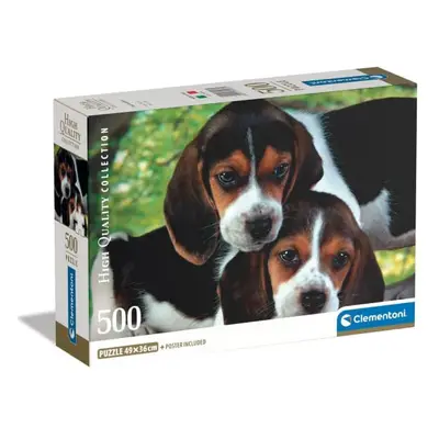 Kutyás Beagles Close Together 500 db-os puzzle Clementoni