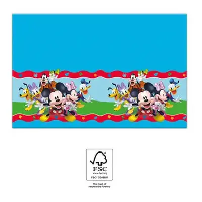 Disney Mickey Rock the House papír asztalterítő 120x180 cm FSC