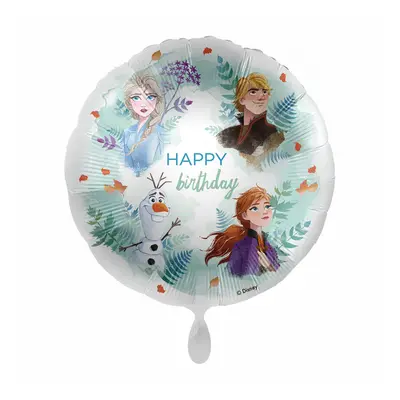 Disney Jégvarázs Squad Happy Birthday fólia lufi 43 cm