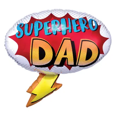 Superhero Dad, Apa fólia lufi 68 cm