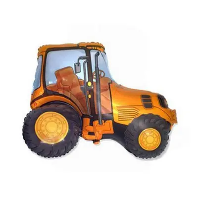 Tractor Orange, Traktor fólia lufi 36 cm (WP)