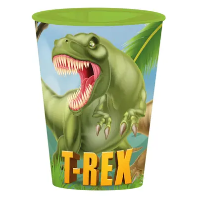 Dinoszaurusz T-Rex műanyag pohár 260 ml