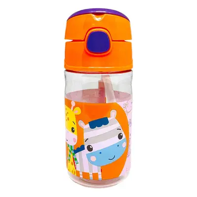 Fisher-Price Animals műanyag kulacs akasztóval 350 ml