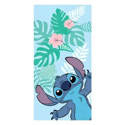 Disney Lilo és Stitch, A csillagkutya fürdőlepedő, strand törölköző 70x140cm (Fast Dry)