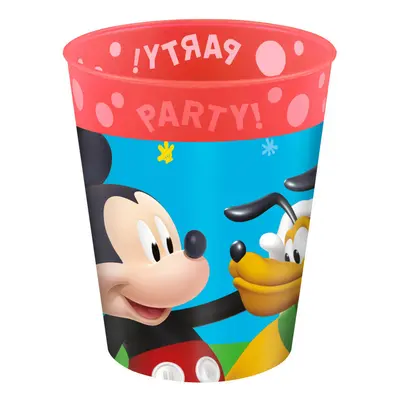 Disney Mickey Rock the House micro prémium műanyag pohár szett 4 db-os 250 ml