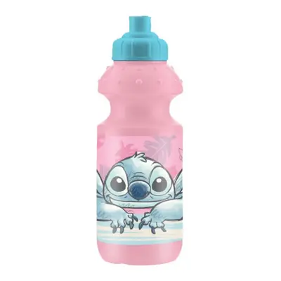 Disney Lilo és Stitch, A csillagkutya Cheeky műanyag kulacs, sportpalack 350 ml