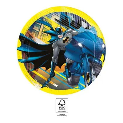 Batman Rogue Rage papírtányér 8 db-os 23 cm FSC