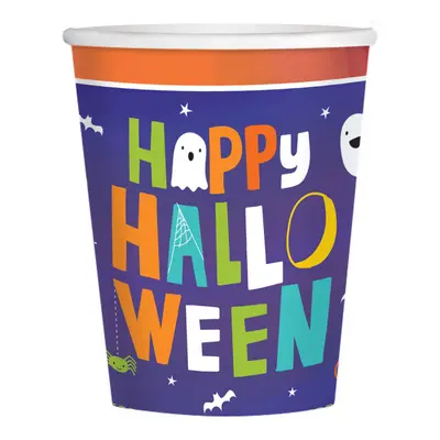 Halloween Friends papír pohár 8 db-os 250 ml