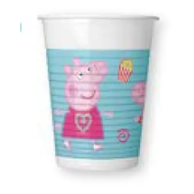 Peppa malac Messy Play műanyag pohár 8 db-os 200 ml