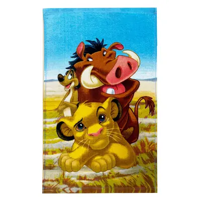 Disney Az Oroszlánkirály Pride Lands Trio kéztörlő, arctörlő, törölköző 30x50 cm