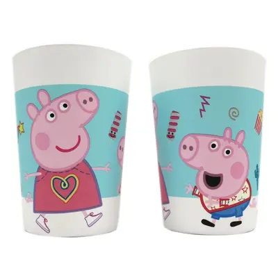 Peppa malac Messy Play műanyag pohár 2 db-os szett 230 ml