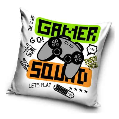 Gamer párna, díszpárna 40*40 cm