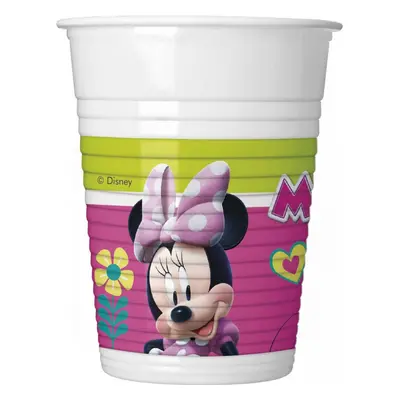 Disney Minnie Happy Helpers műanyag pohár 8 db-os 200 ml