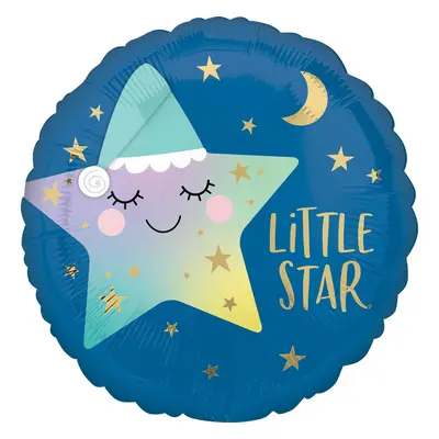 Little Star fólia lufi 43 cm