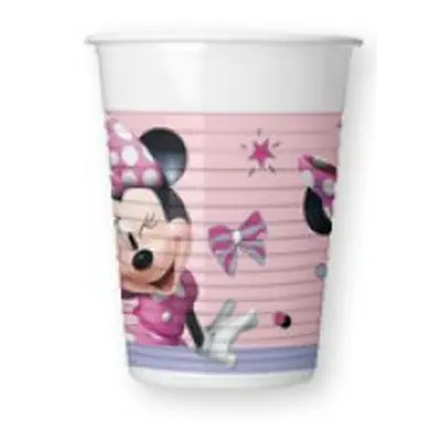 Disney Minnie Junior műanyag pohár 8 db-os 200 ml